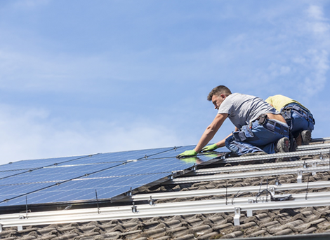 montage PV Analge Weinviertel